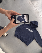 Pin High Navy Hoodie