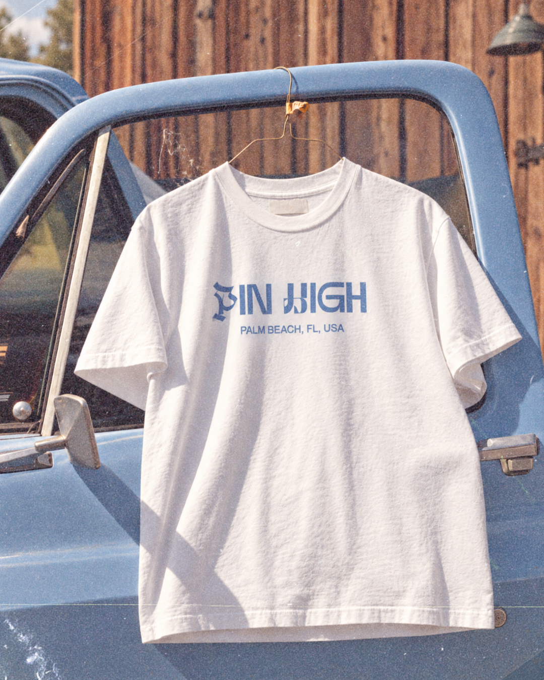 Pin High White Oversized T-Shirt