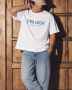 Pin High White Oversized T-Shirt