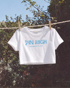 Pin High Women’s Crop Top T-Shirt